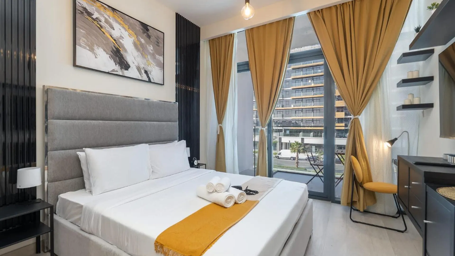 Homey Studio Apartment Perfect For 2 At Azizi Riviera 46 Dubai